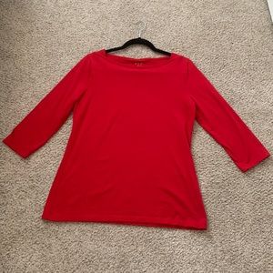 Andeawy boat neck T-shirt